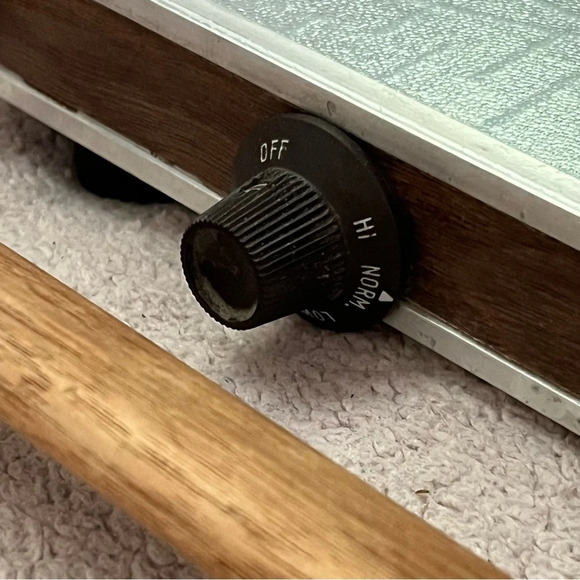 Vintage Salton Hotray Warming Tray-Vtg-70s-Retro-Kitchen Hot Plate-Potluck-WORKS - Picture 11 of 15